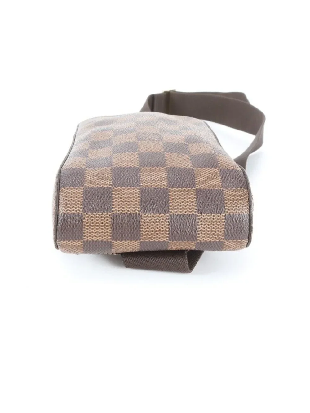 Louis Vuitton Damier Geronimos Leather Belt Bag Crossbody Waist Pouch Shoulder
